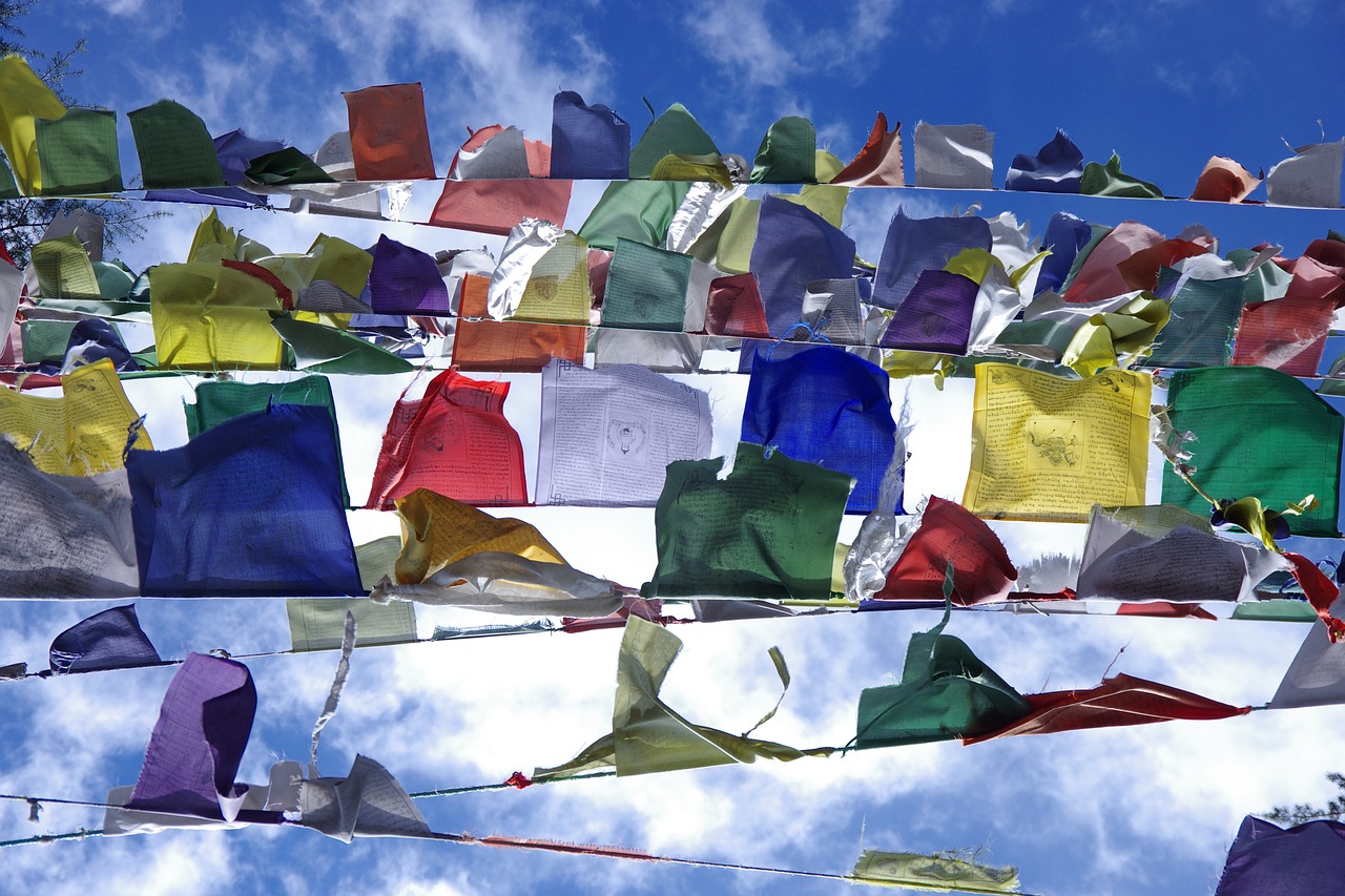 Image - flags tibetan flags colours tibetan