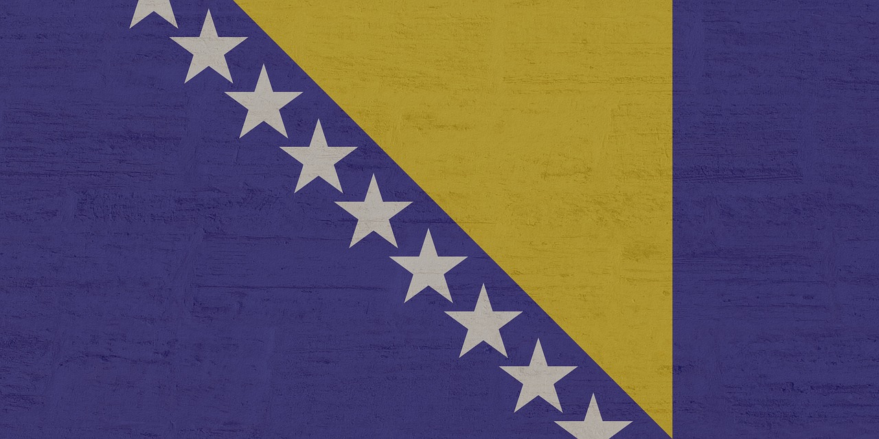 Image - bosnia and herzegovina flag