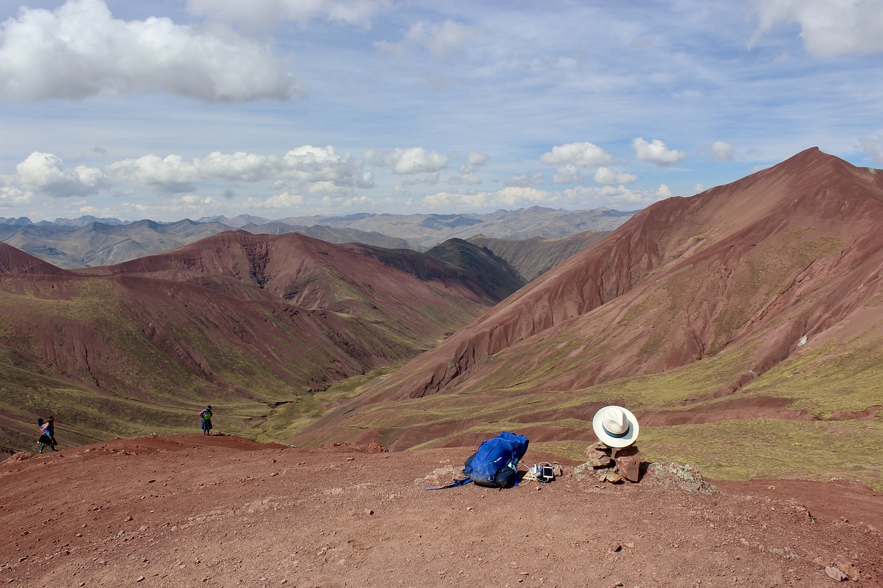 Image - vinicunca hat mountains rainbow