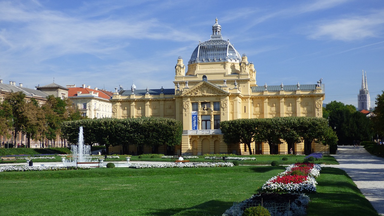 Image - zagreb croatia art museum pavilion