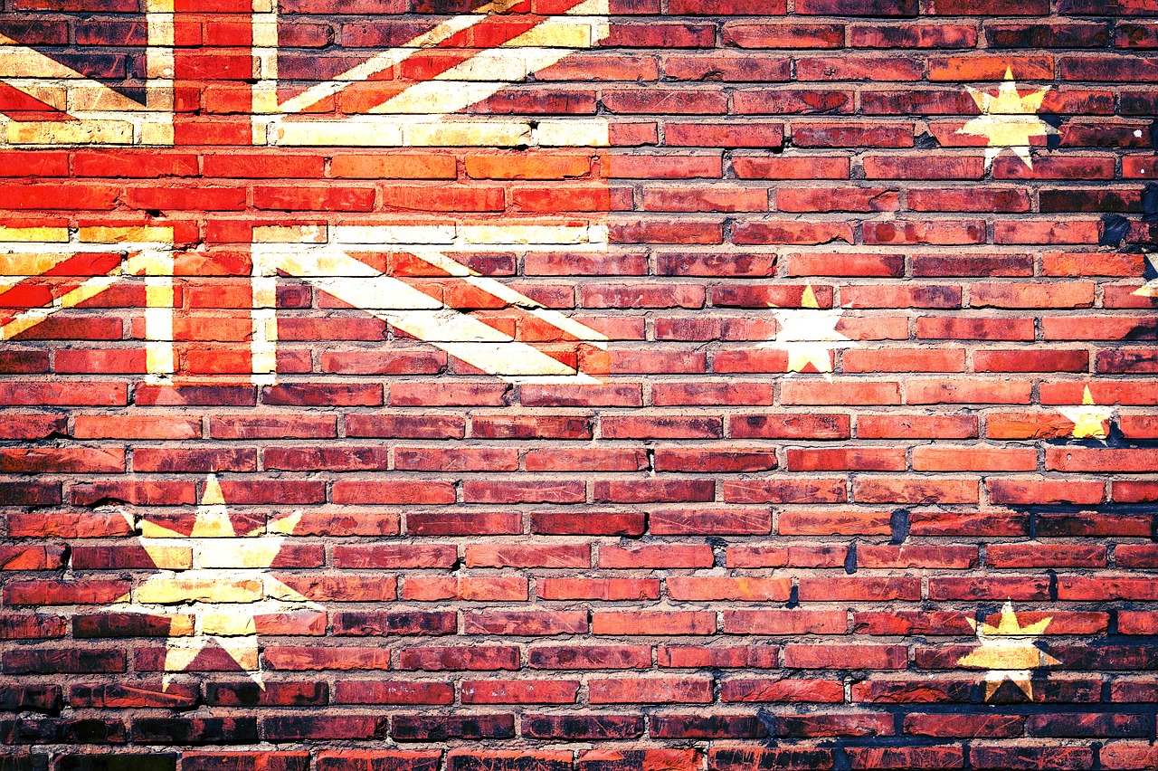 Image - australia national flag graffiti