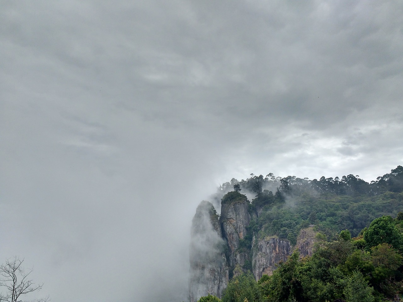 Image - kodaikanal rock pillars nature