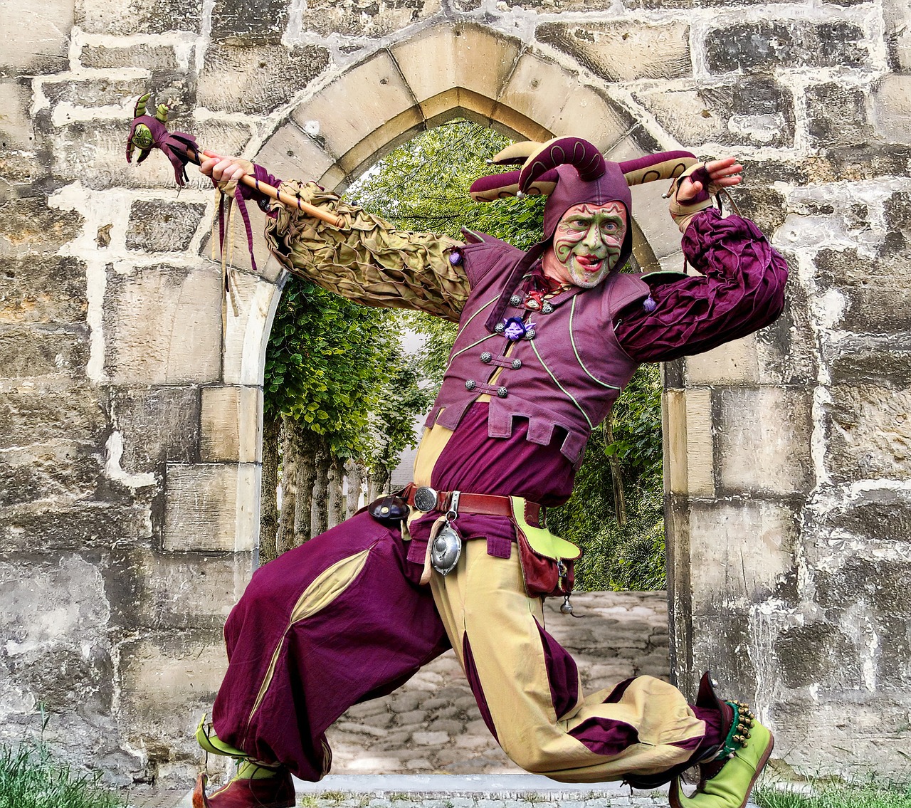 Image - castle middle ages jester medieval