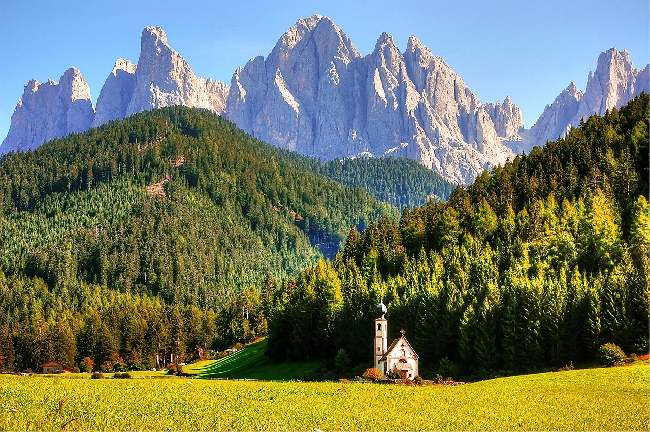 Image - odle dolomites mountains italy