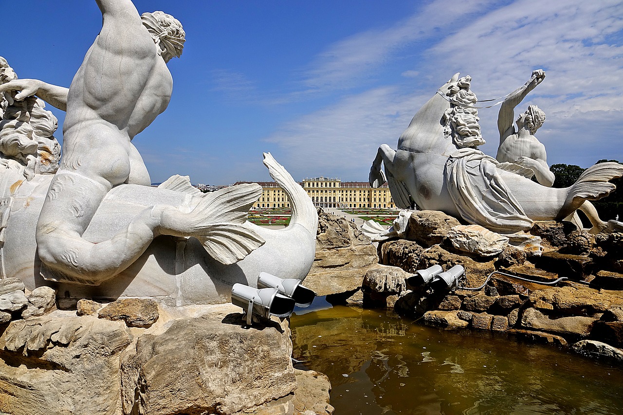 Image - vienna schönbrunn fountain