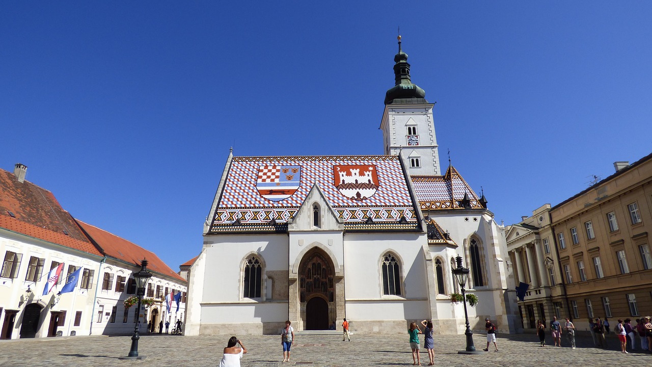 Image - st marks church zagreb landmark