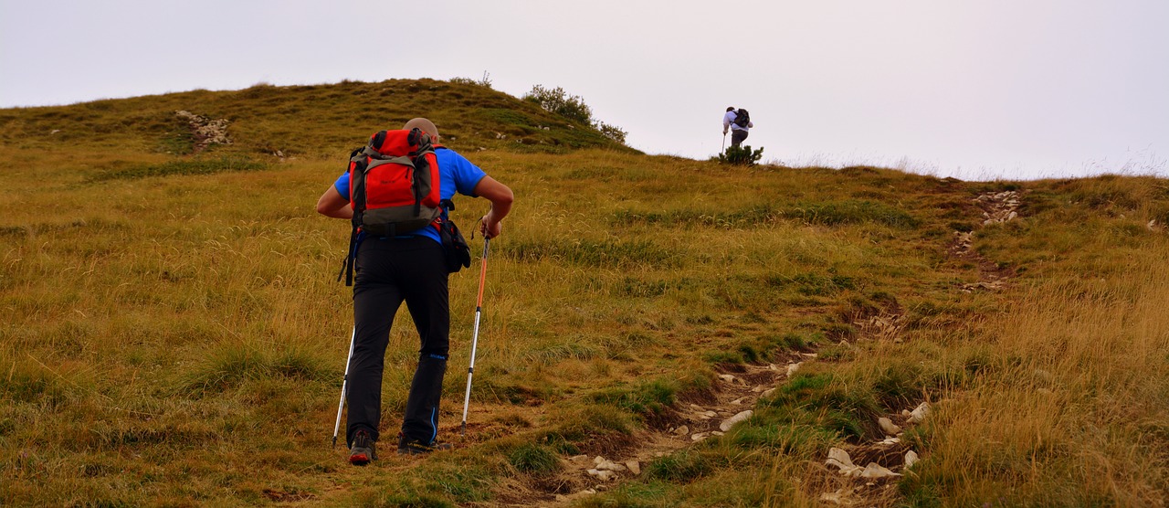 Image - trail hiking ascent walk mountain