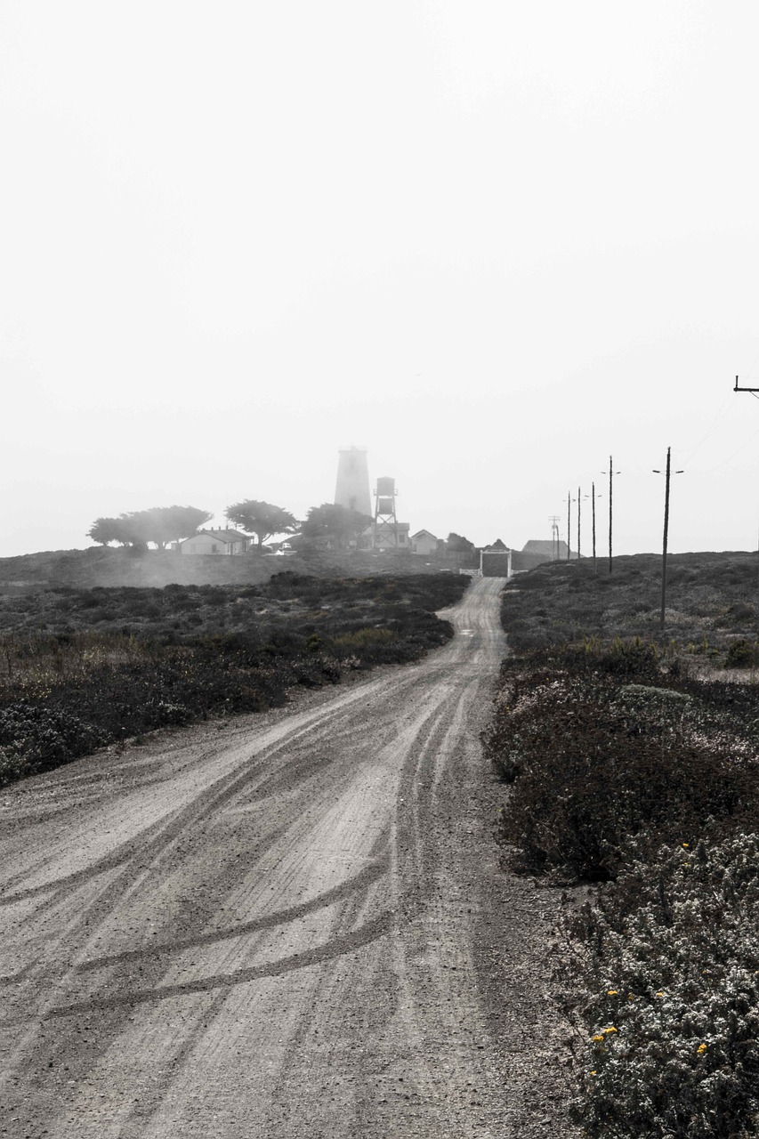 Image - lighthouse fog booked pacific usa