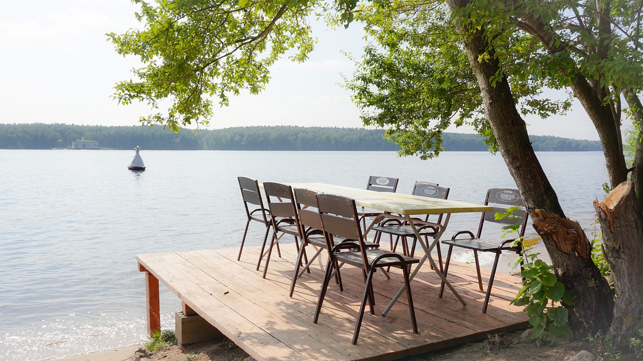 Image - lake resort water travel nature