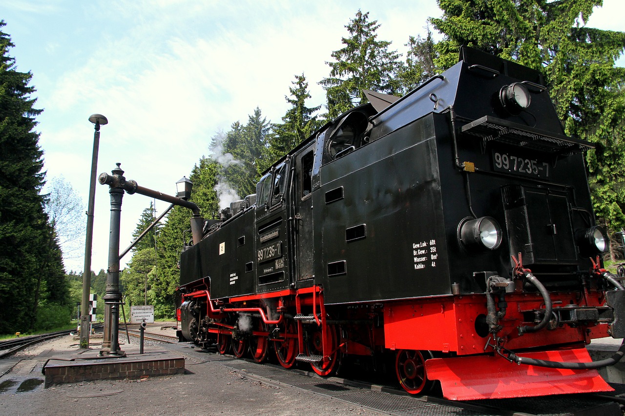Image - care steam locomotive water intake
