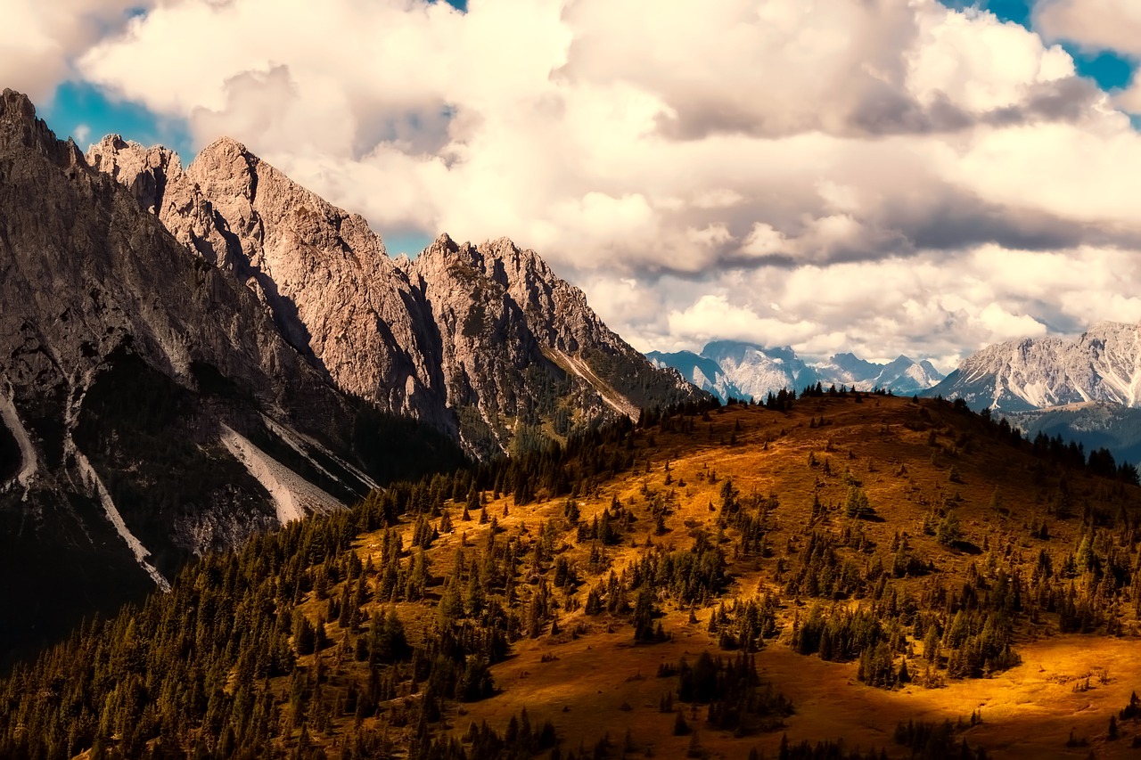 Image - dolomites mountains italy landscape