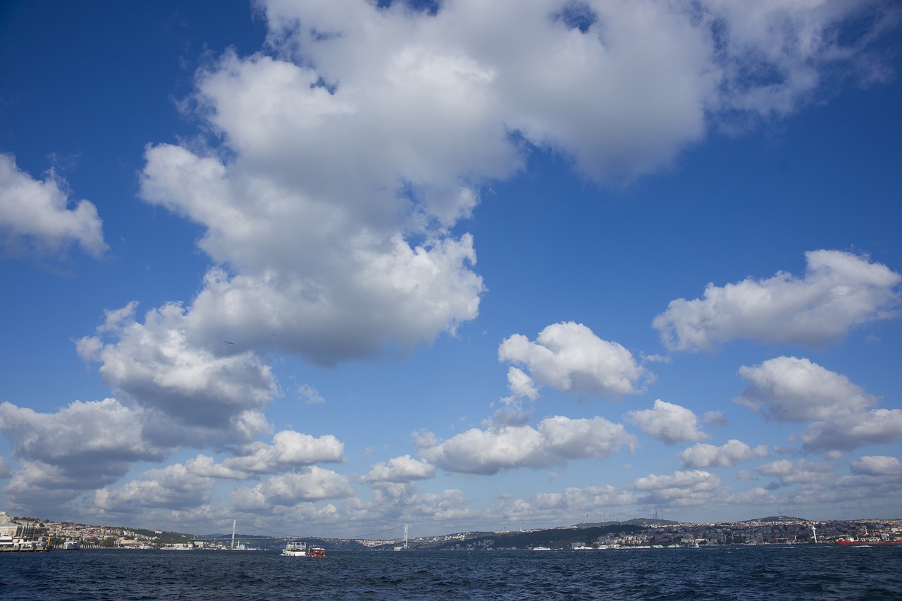 Image - sky cloud blue white solar summer
