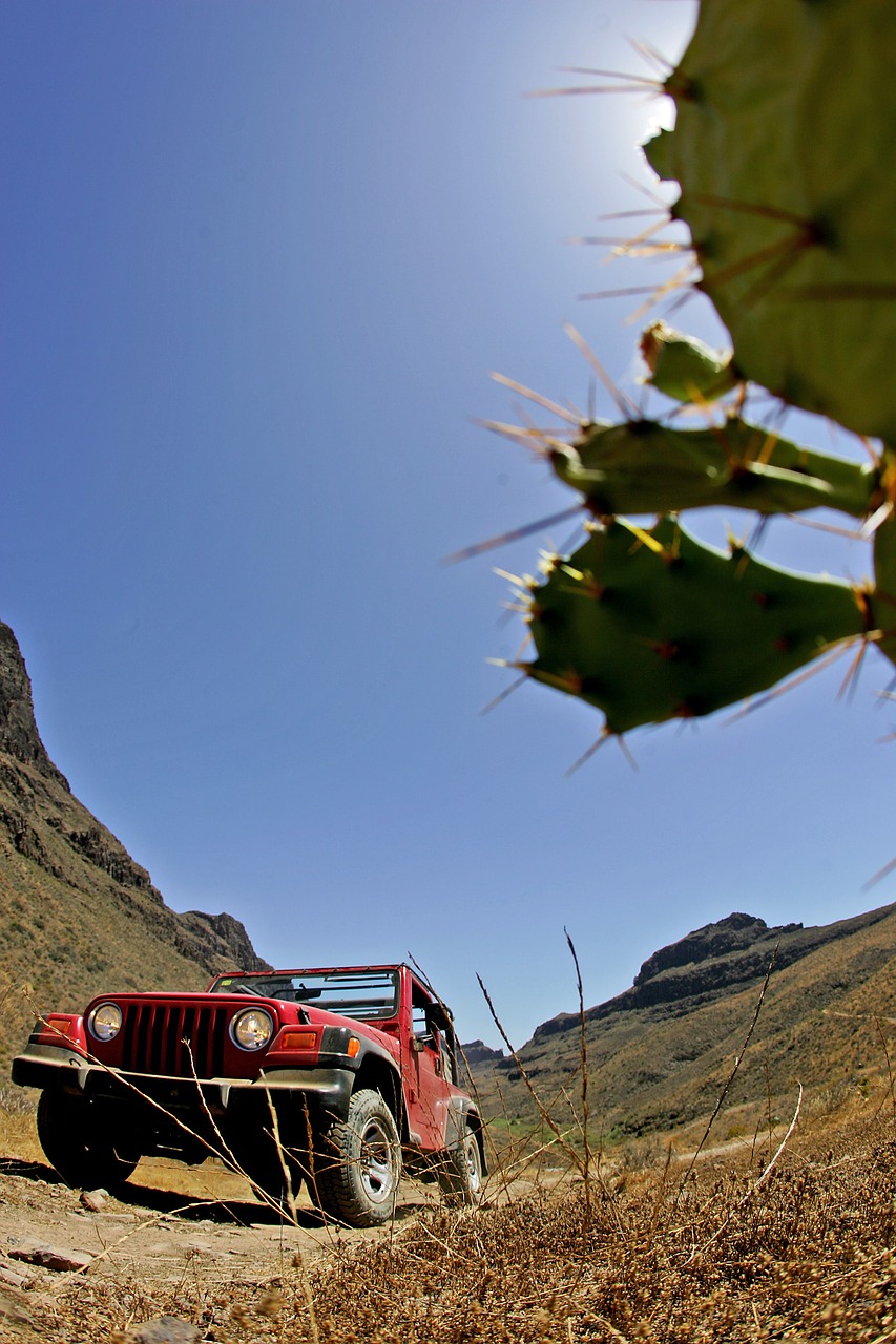 Image - jeep mountain offroad landscape