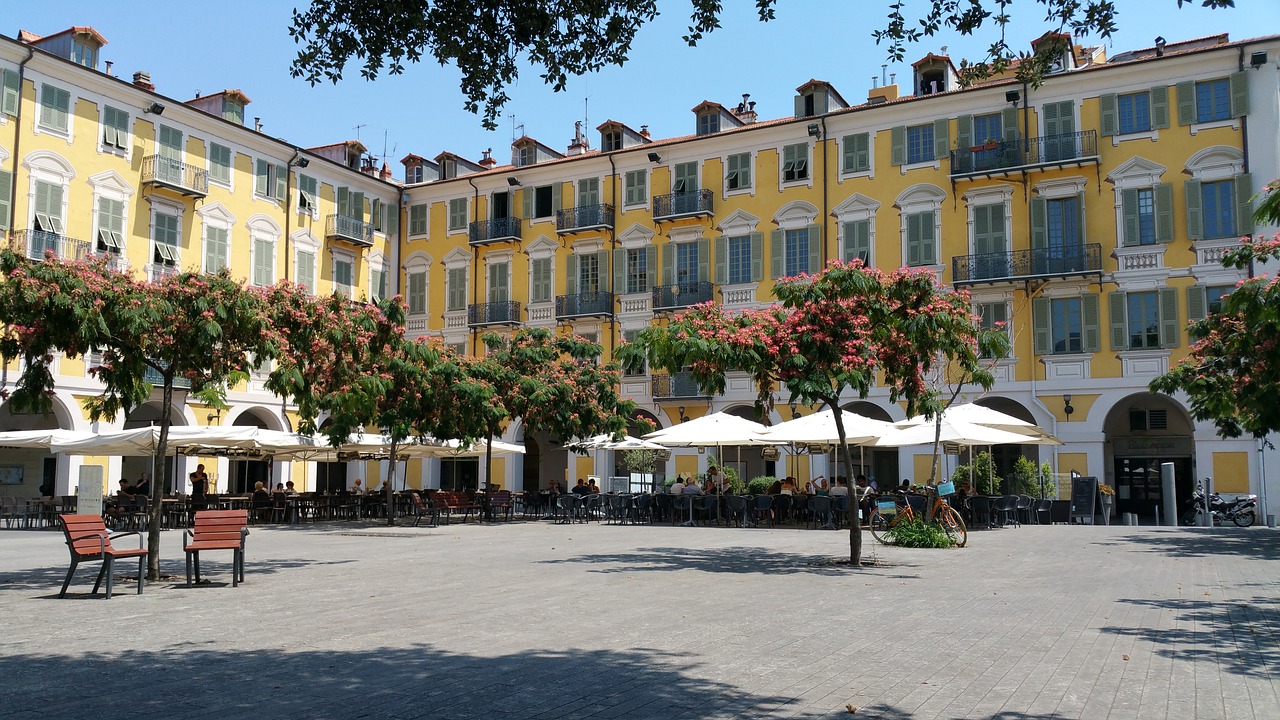 Image - nice place yellow quiet parasol