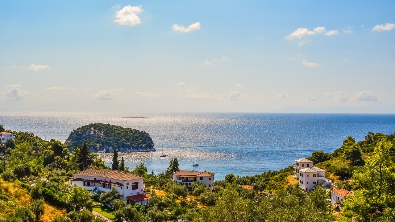 Image - sea horizon summer morning