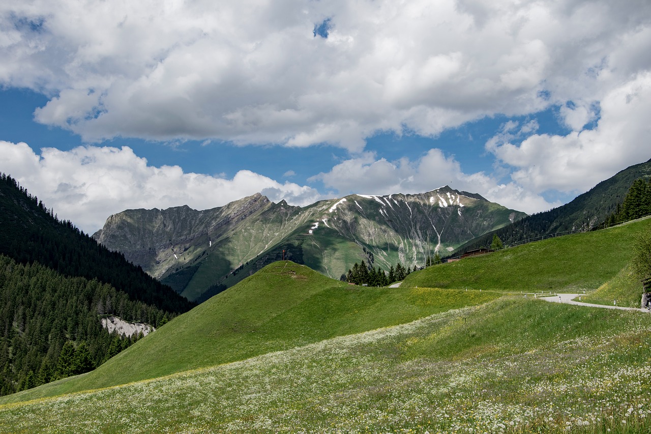 Image - heart alps landscape mountains