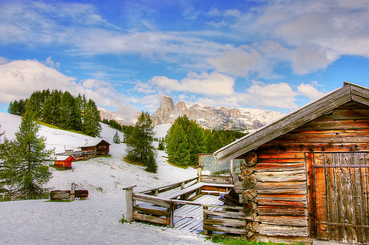 Image - dolomites mountains italy