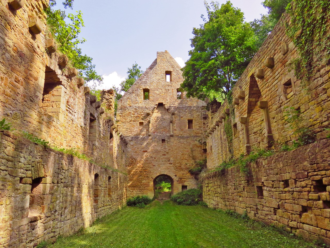 Image - monastery ruins mystical monastery