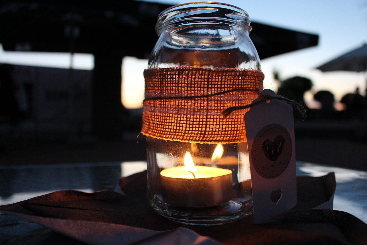 Image - tealight deco windlight romantic