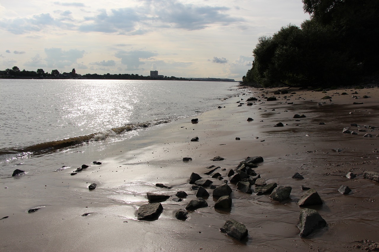 Image - elbe elbe beach beautiful water