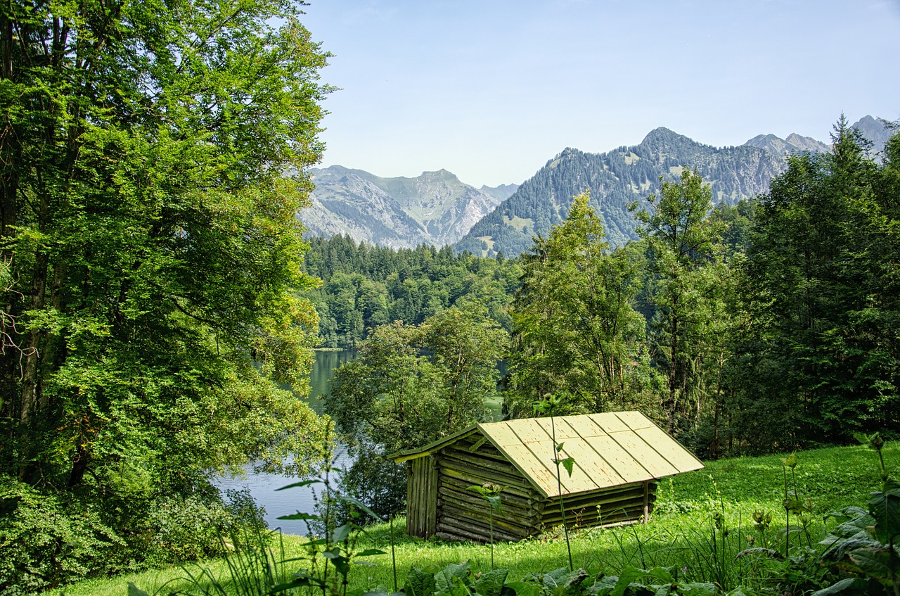 Image - allgäu oberstdorf lake mountains