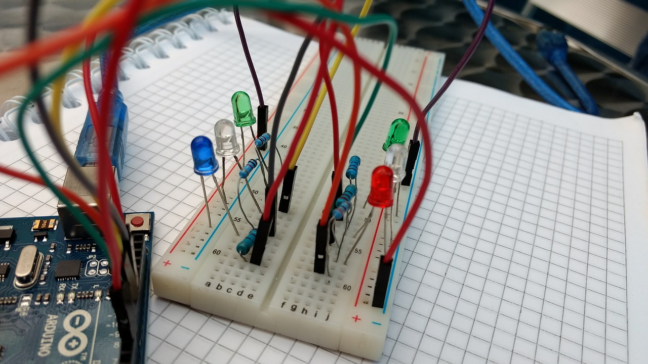 Image - arduino circuit cables breadboard