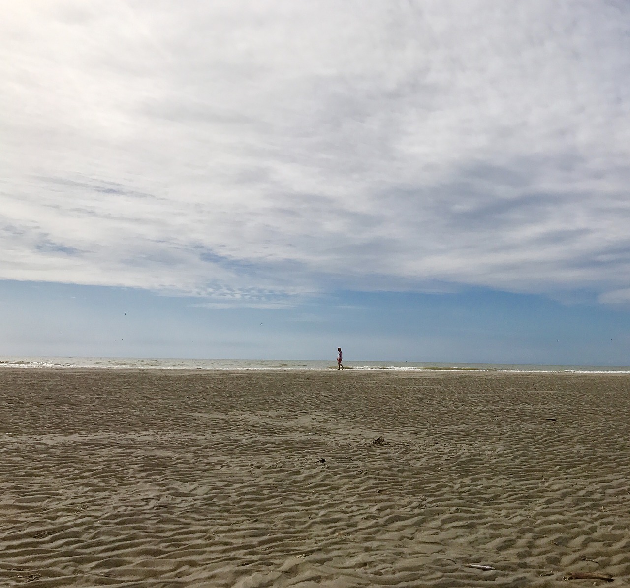 Image - sea man world loneliness summer