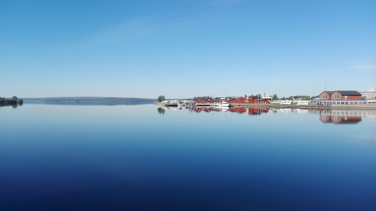 Image - morning piteå sweden calmly summer