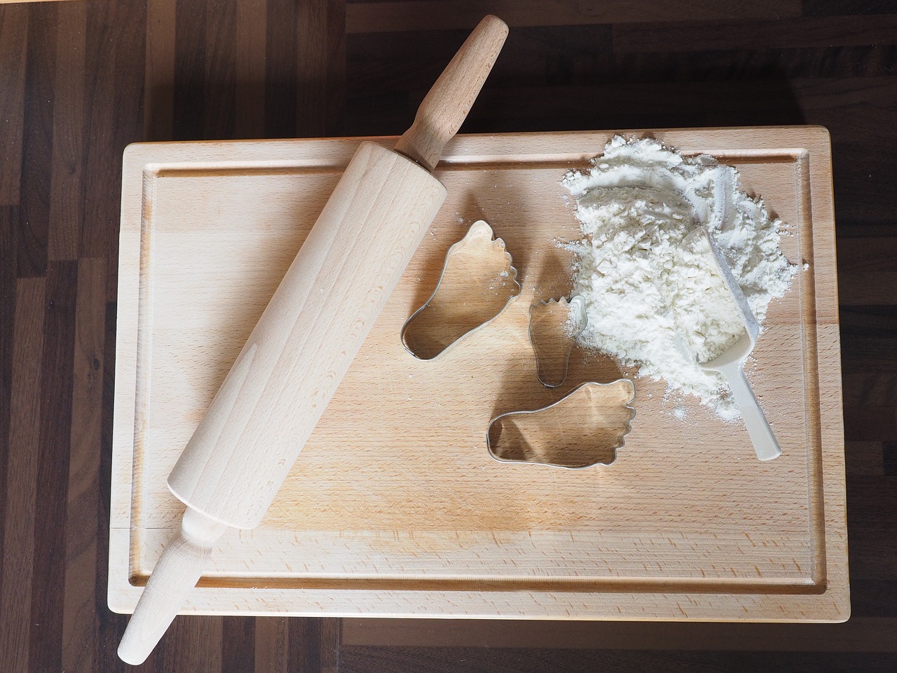 Image - bake flour wave wood preparation