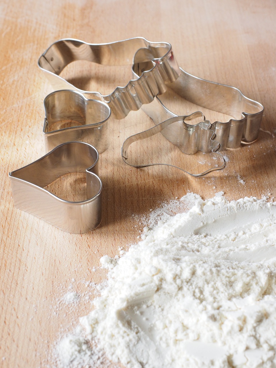 Image - cookie cutter bake flour