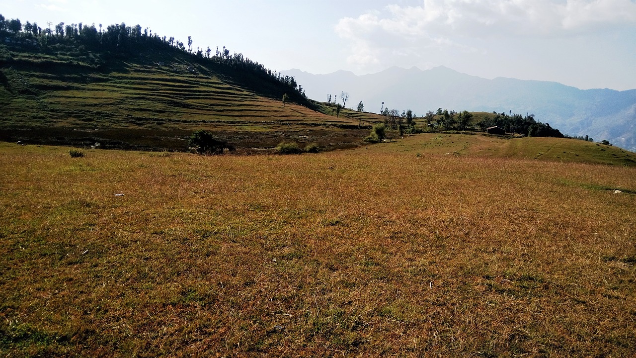 Image - india highland mountains grassland