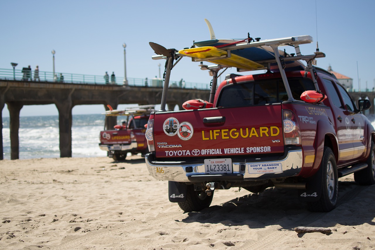 Image - los angeles life saving auto beach