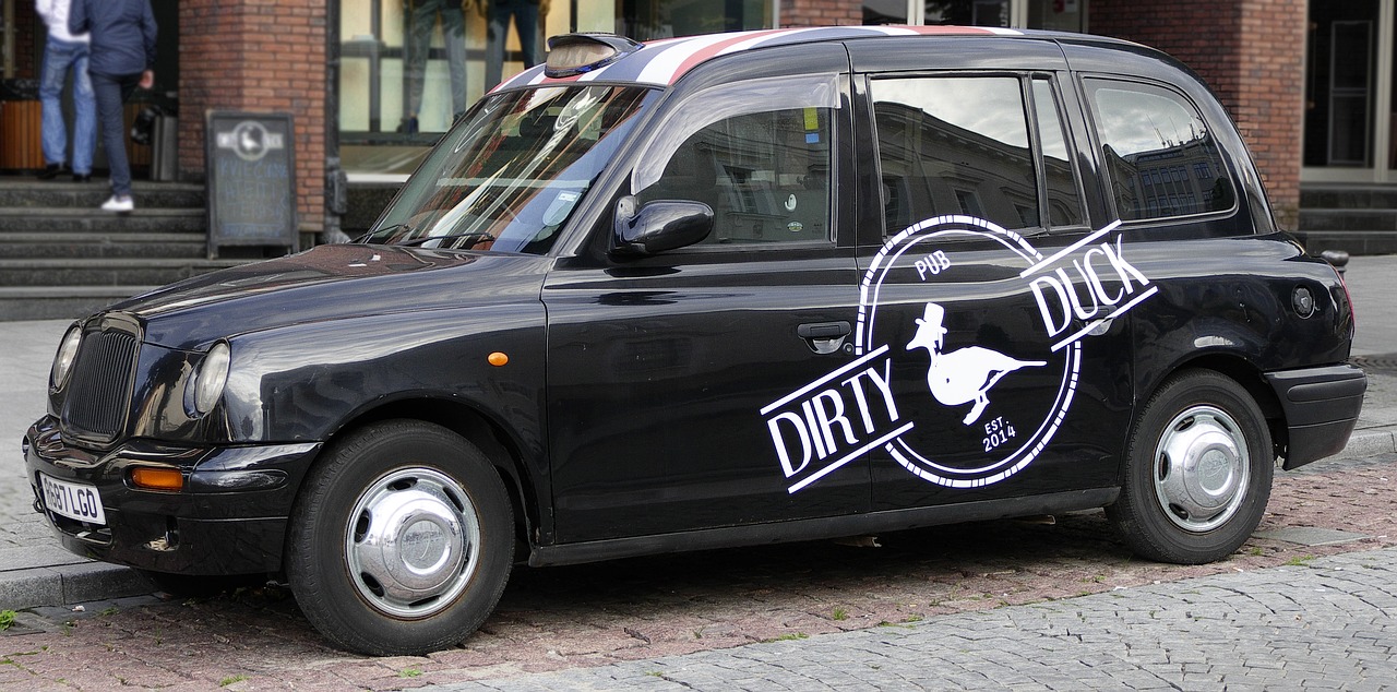 Image - dirty duck advertising vehicle