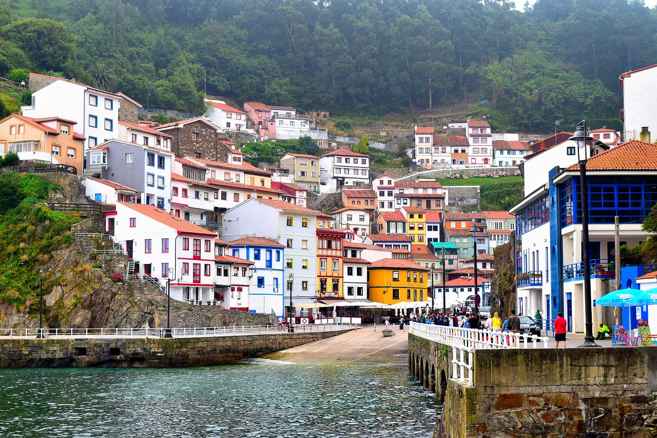 Image - cudillero asturias spain