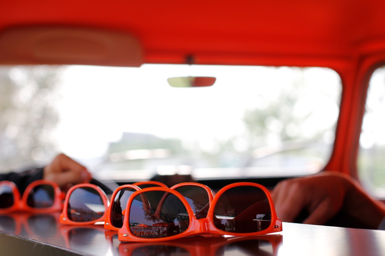 Image - sunglasses orange summer holiday