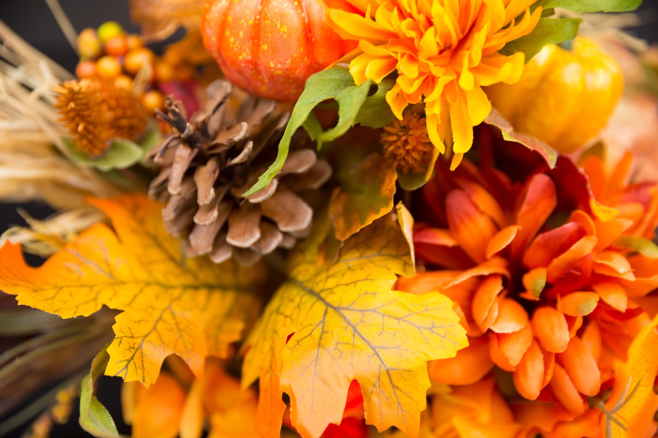 Image - fall flowers thanksgiving flowers