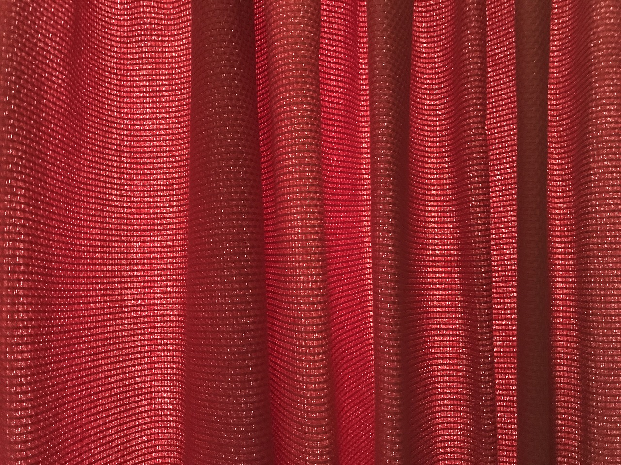 Image - curtain red window red curtain