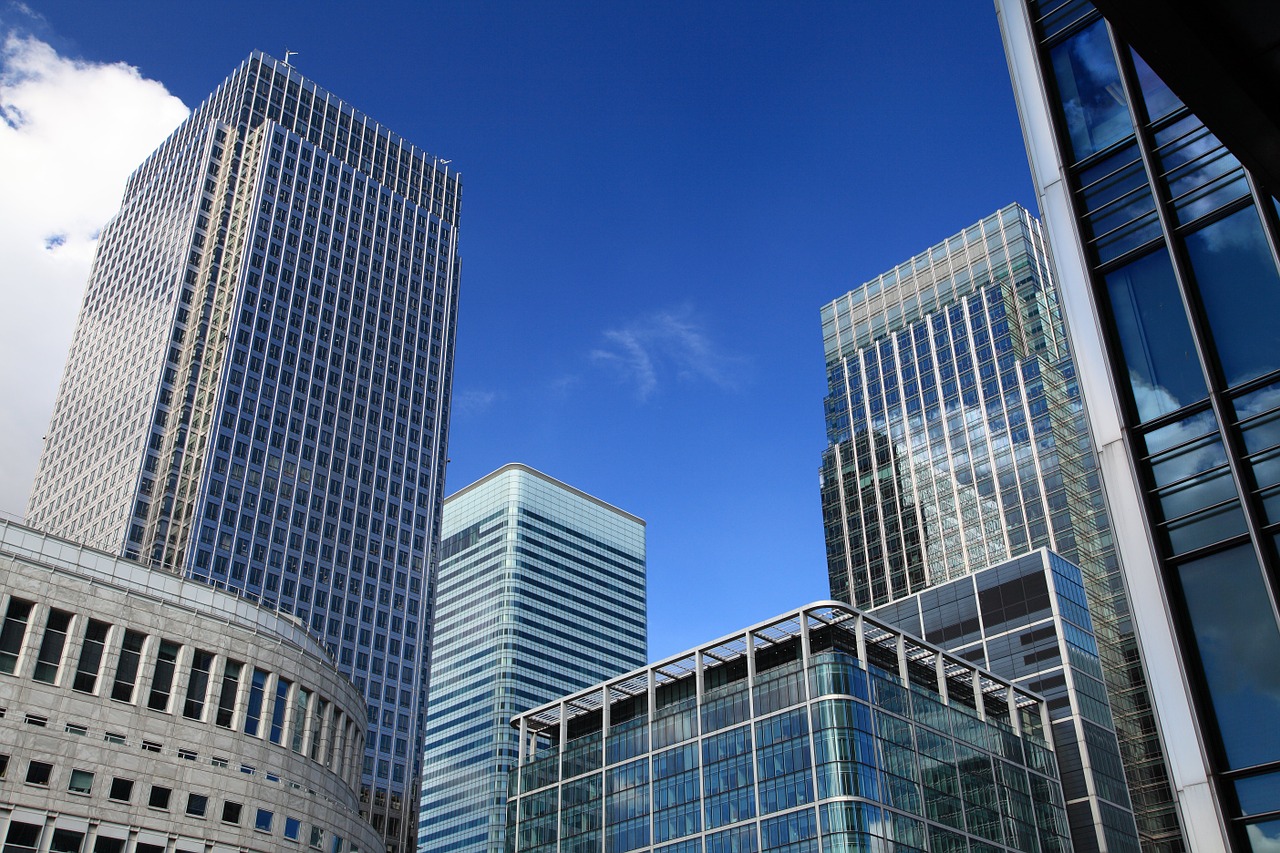 Image - architecture blue building business