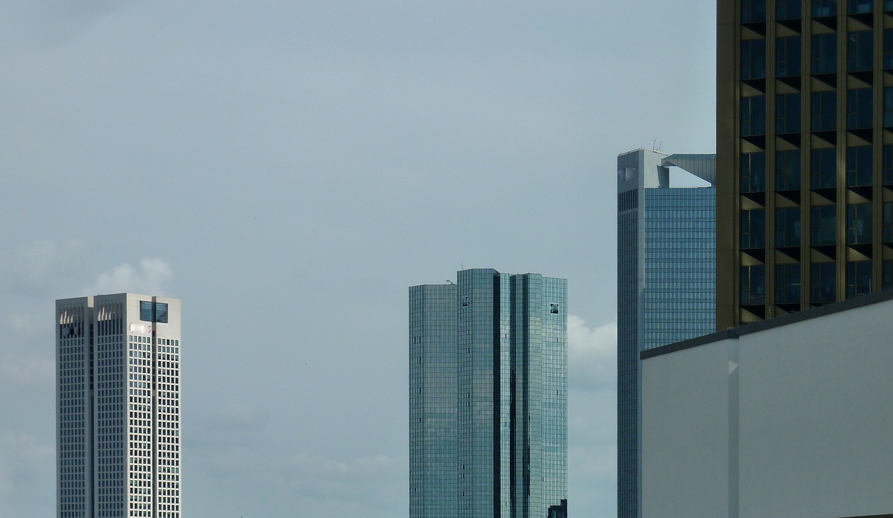 Image - skyscraper window frankfurt