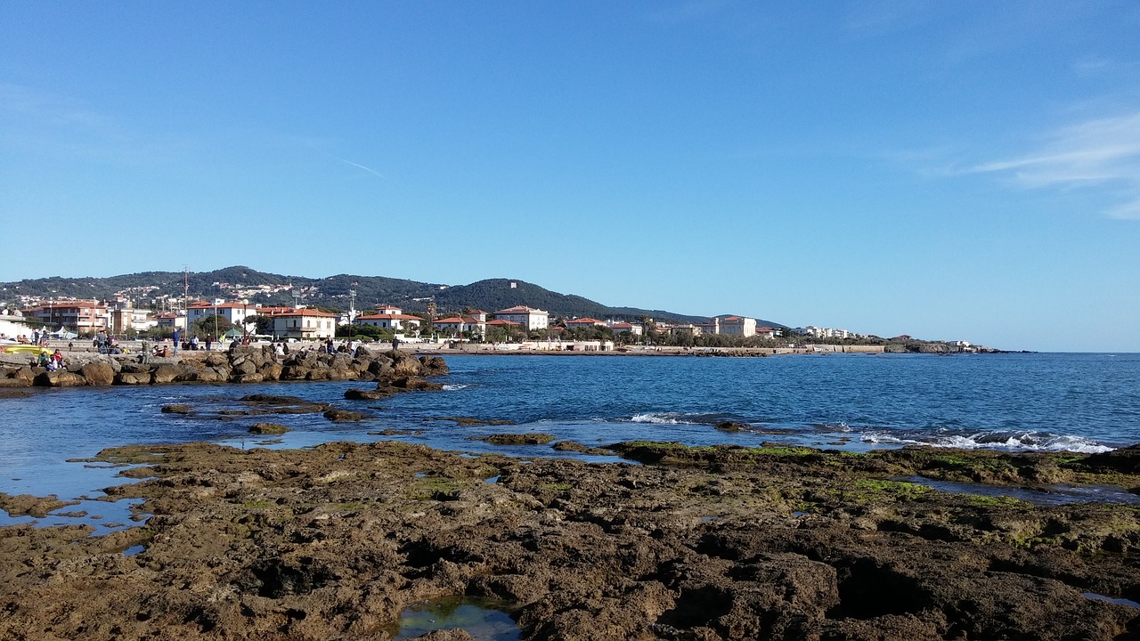 Image - leghorn sea blue tuscany sun