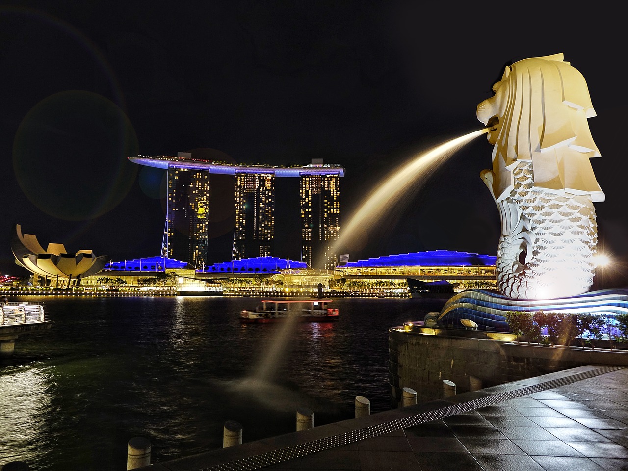 Image - singapore river merlion icon