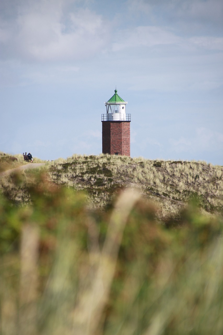 Image - sylt lighthouse stand dunes island