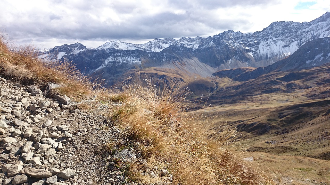 Image - way mountains landscape nature