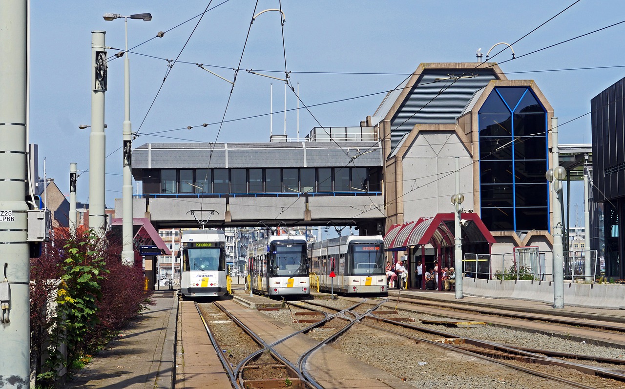 Image - coast belgium kusttram