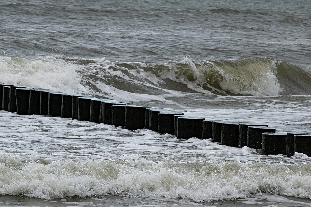 Image - wave sea the baltic sea wind