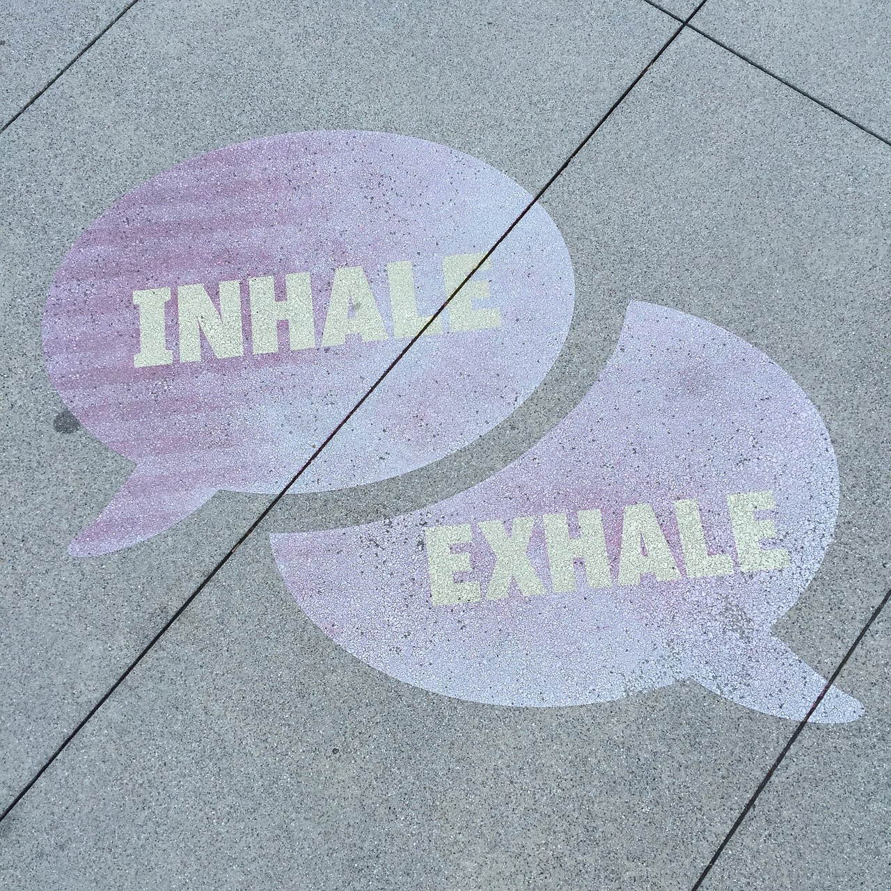 Image - street art breathe inhale exhale