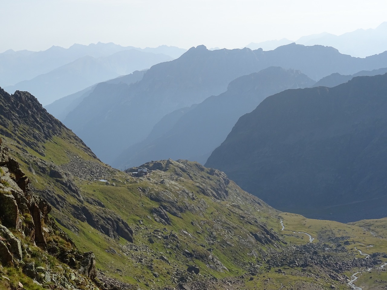 Image - alpine stubai mountains landscape