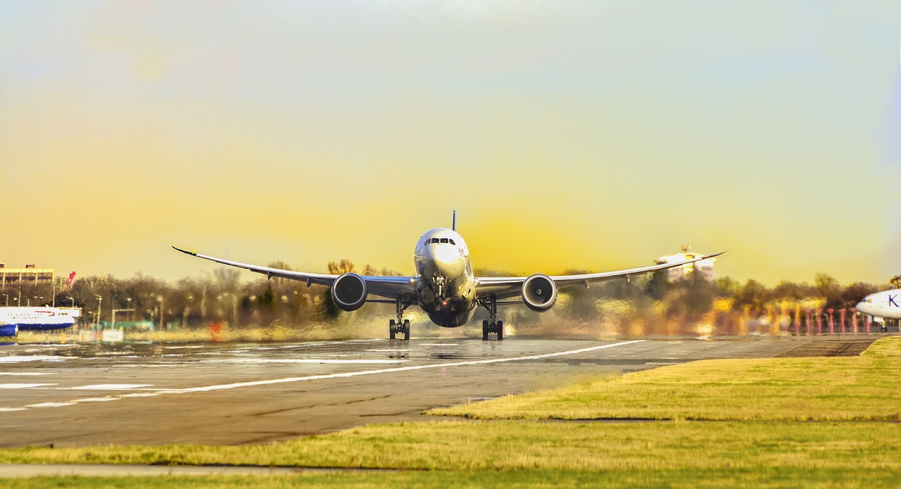 Image - virgin airline sky flight air