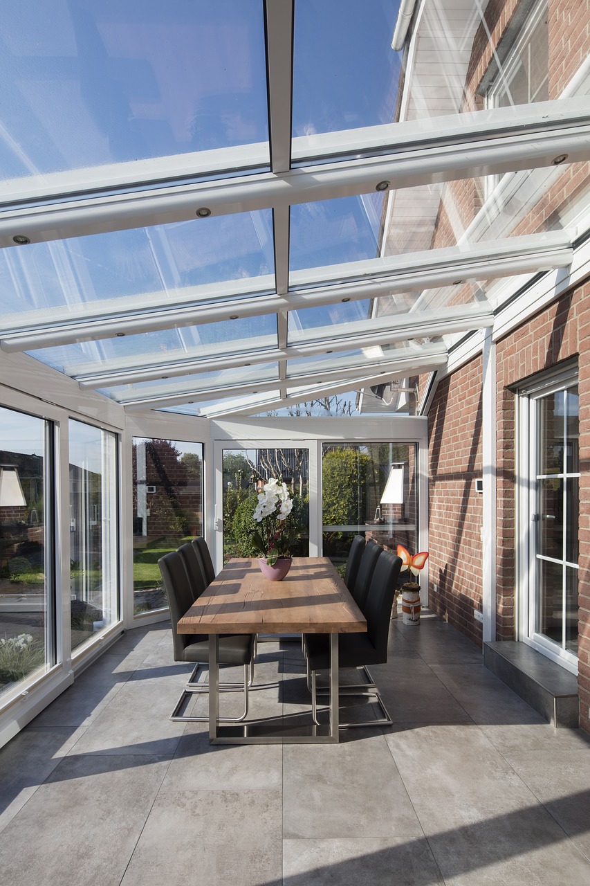 Image - winter garden glass canopy home