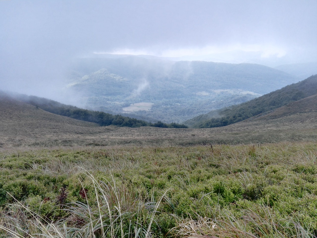 Image - mountains russian poland fog rainy